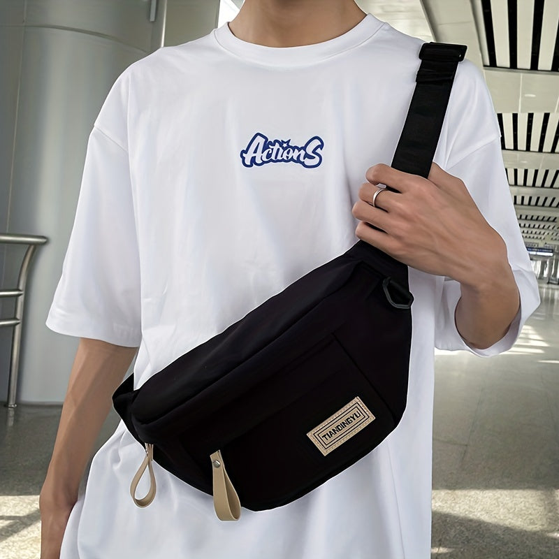 Men's Nylon Crossbody Bag Shoulder Bag Outdoor Sports