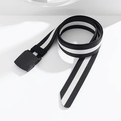 Tank Pattern Nylon Belt