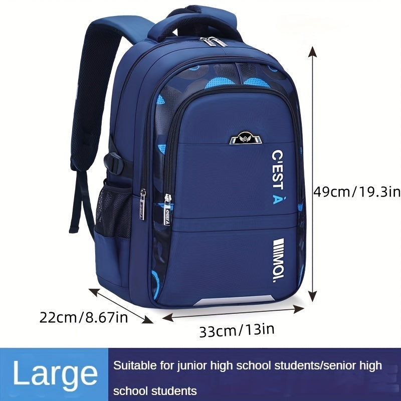 Large Capacity Waterproof Schoolbag for Primary Student