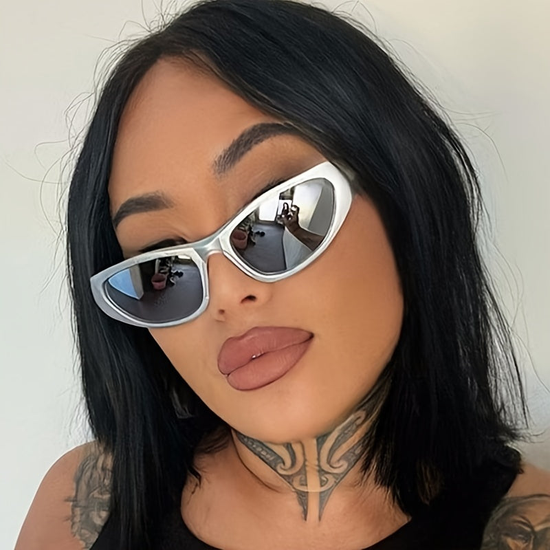 Y2K Wrap around Sunglasses Women's Sunscreen Glasses