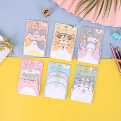 Cartoon Animal Sticky Notes 45 Sheets