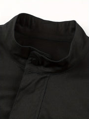 Men's Zip Up Stand Collar Coat Jackets