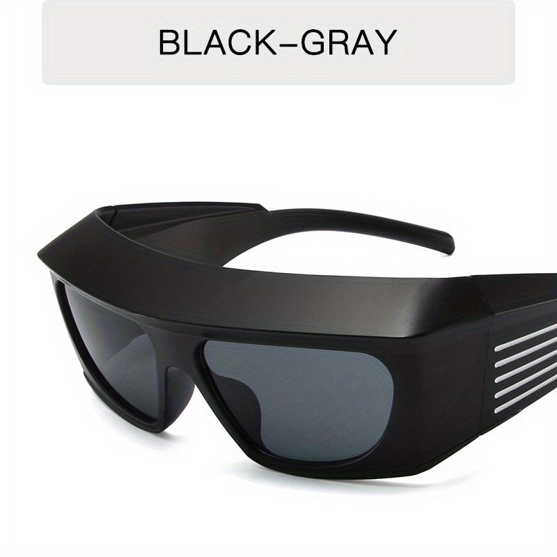 Y2K Wrap Around Sunglasses for Women Men UV400