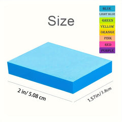 16pcs Fluorescent Sticky Notes Mini Small Note Pad Student Stationery