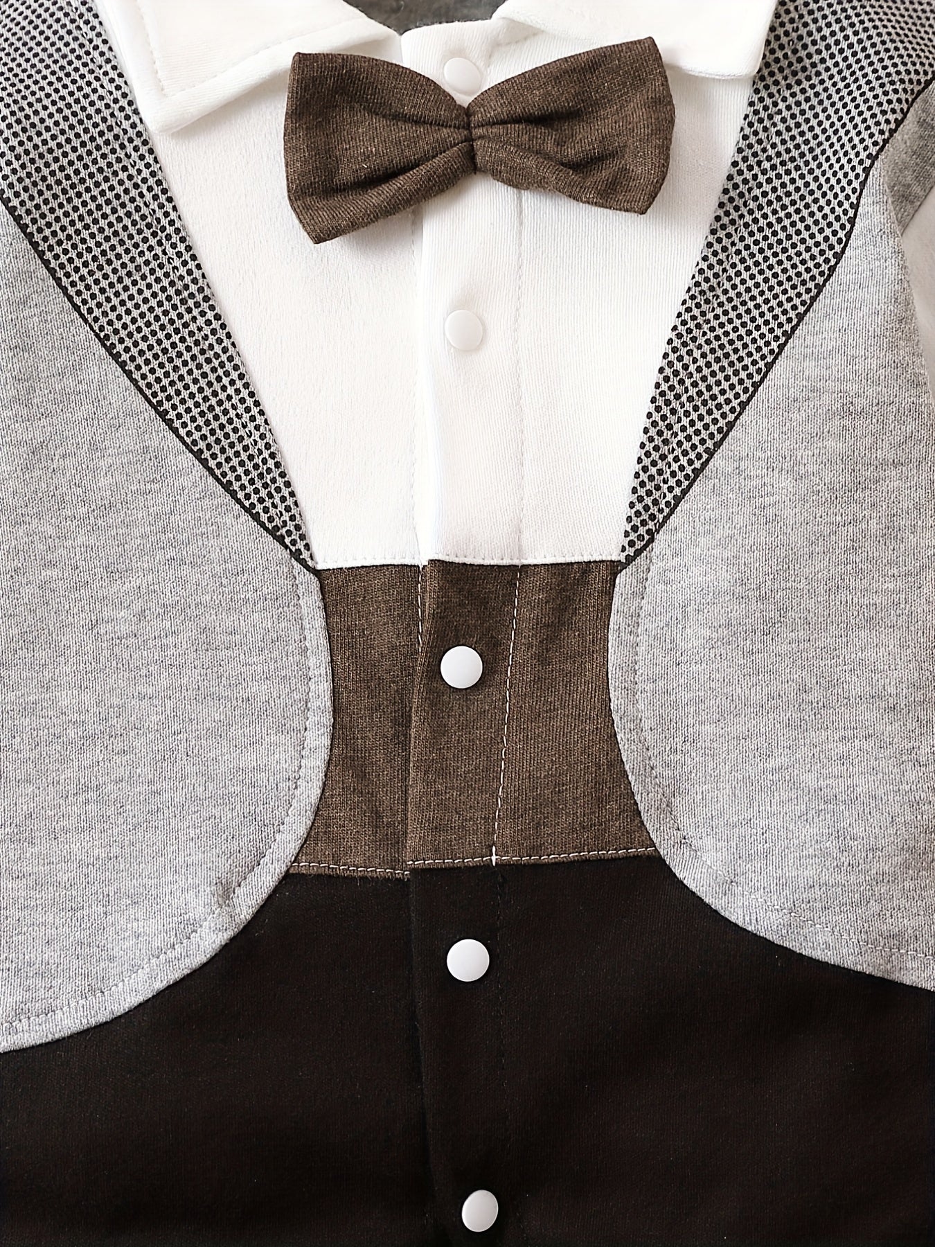 Baby Boy Long-sleeved Romper for Party Birthday