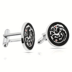 Alloy Dragon Cufflinks French Shirt Wedding Suit Men's Jewelry