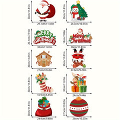 1pc Christmas Door Hanging Decoration Indoor/Outdoor