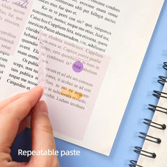 1pc PET Candy Sticky Notes Self Adhesive Memo Pad Sticky Notes Bookmark