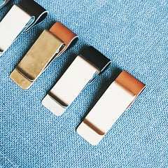 Stainless Steel Pen Clip for Retro Style Desk