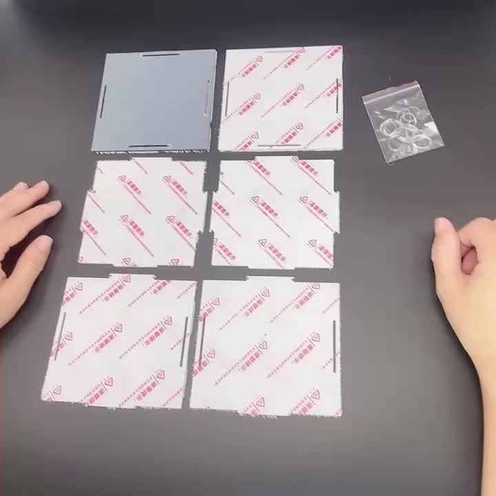 High Transparent Football Basketball Display Box