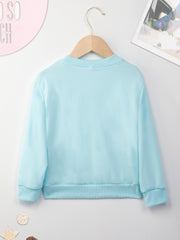 I TRY TO BE GOOD BUT I TAKE AFTER MY GRANDMA Letter Print Boys Casual Sweatshirt