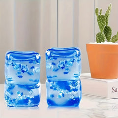 Sky Squeeze Relax Toy Slowly Rebound Snowflake Cube Fun Office Gift