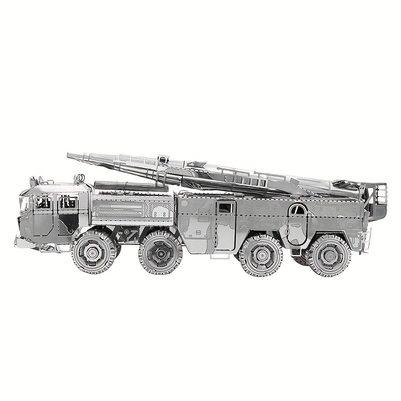 Missile Vehicle 3D Metal Puzzle Toy DIY Assembly Model