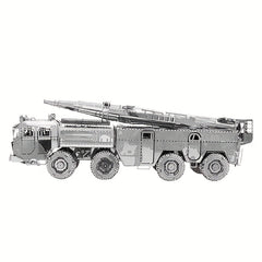 Missile Vehicle 3D Metal Puzzle Toy DIY Assembly Model