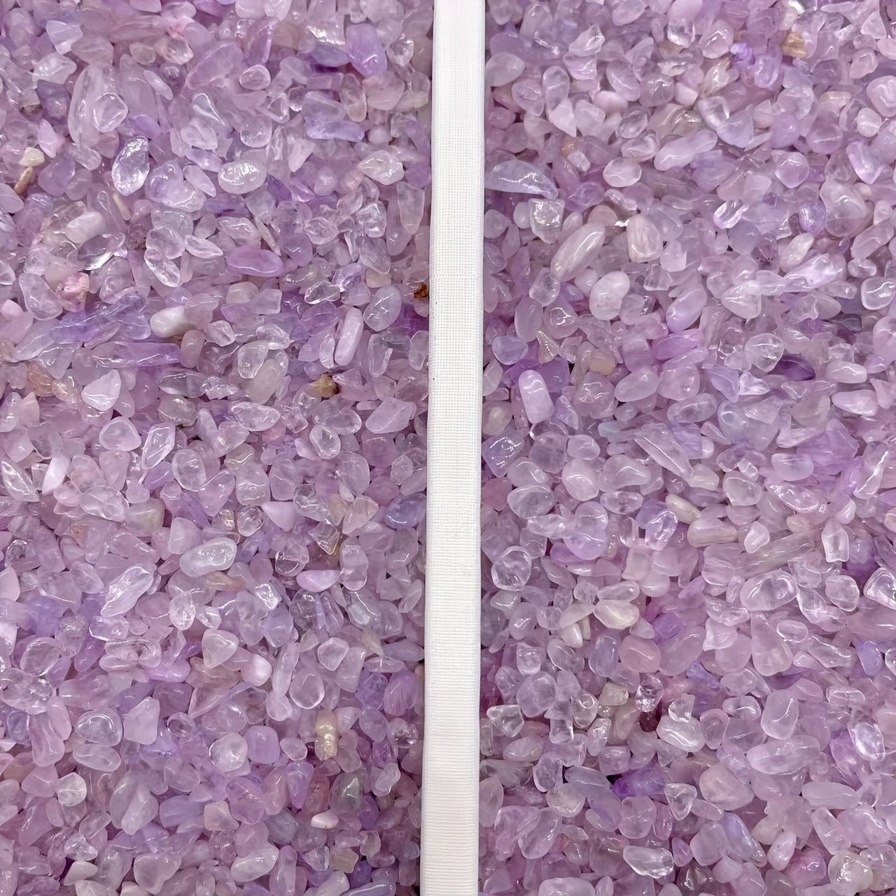 50g Natural Lavender Amethyst Crushed Stones Healing Quartz Crystals