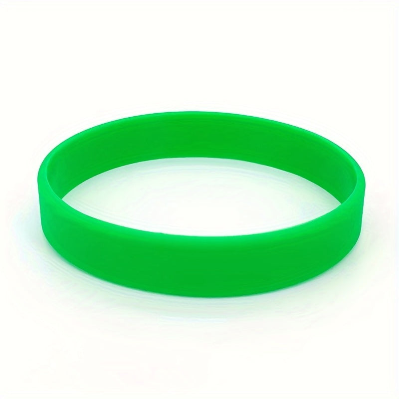 Luminous Silicone Bracelet with Rubber Wristband