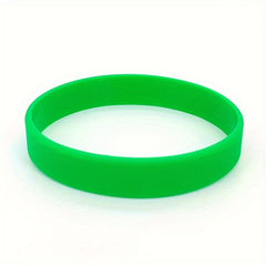 Luminous Silicone Bracelet with Rubber Wristband