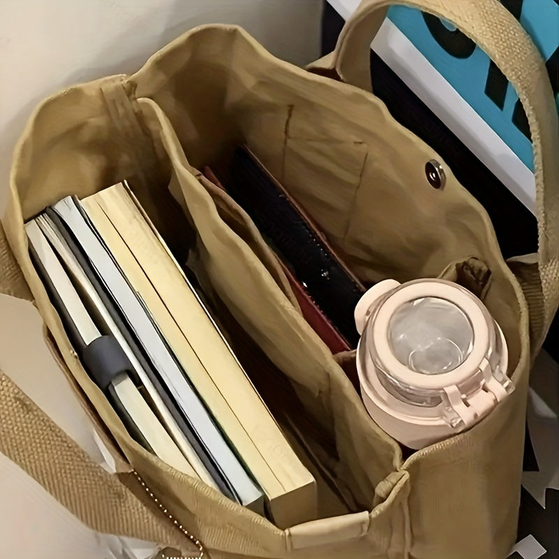 Women's Canvas Satchel Bag Lightweight Handbag For Work