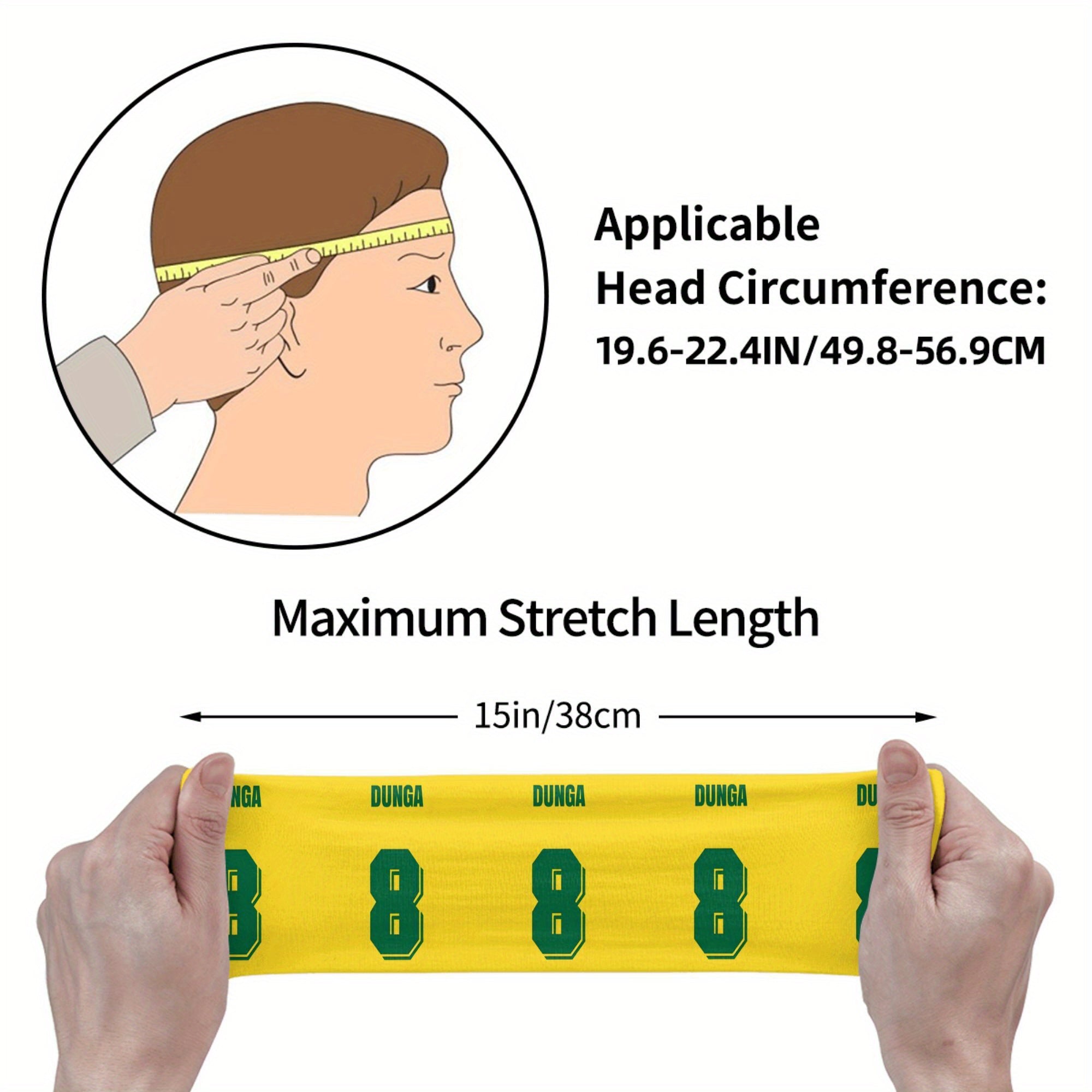 Messi Football #8 Headband & Visor Set - Bright Yellow & Green