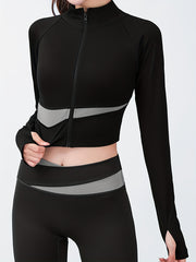 Sports Cropped Jacket for Women