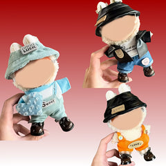 7 Inch Doll Outfit Set Soft Fabric High Doll Apparel DIY Doll Accessories