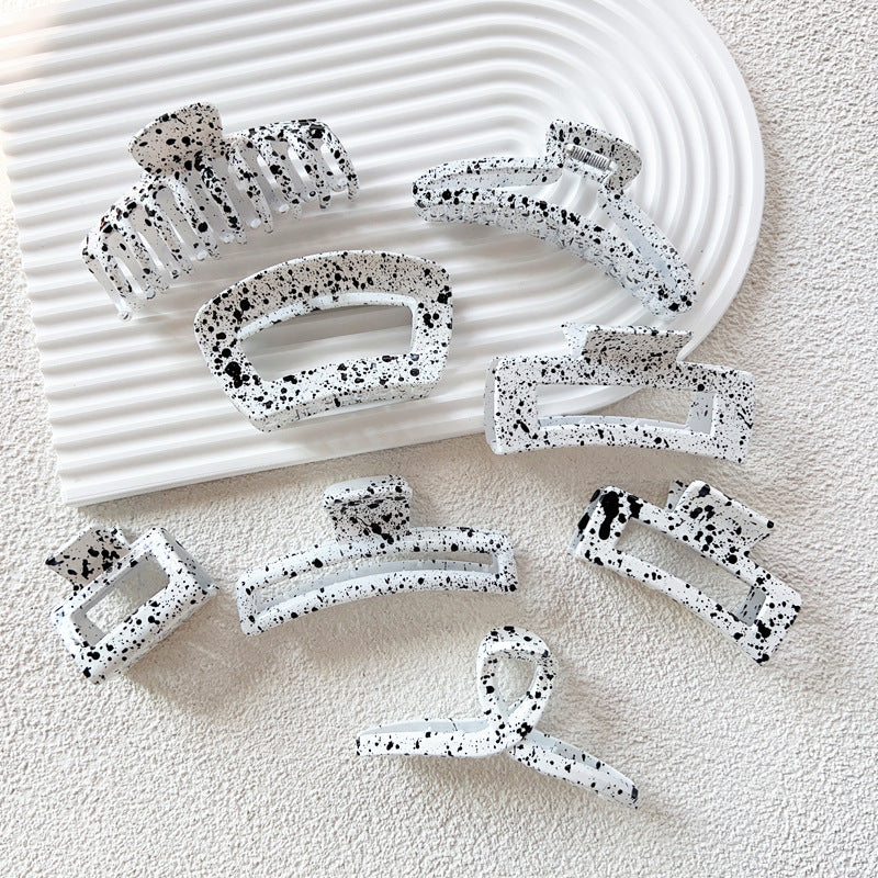 Ink Hair Claw For Girls Strong Grip Jaw Clip For Thick Hair 8pcs