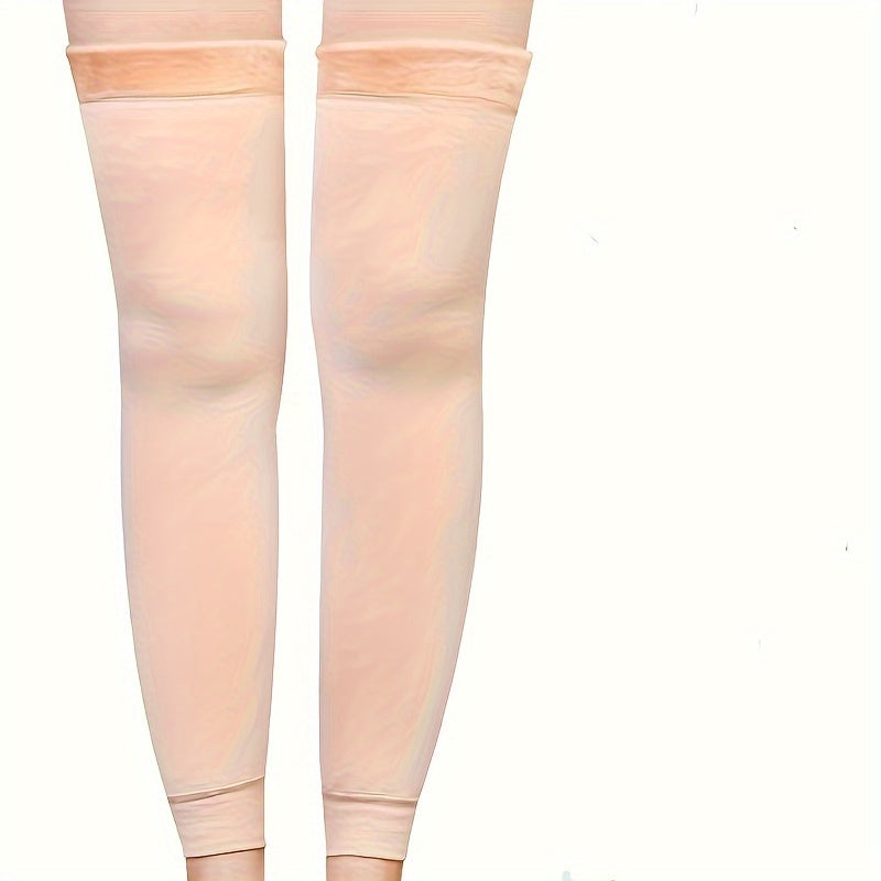 Warm Elderly Knee Pads Thickened Fleece Women's Winter Cycling Supplies