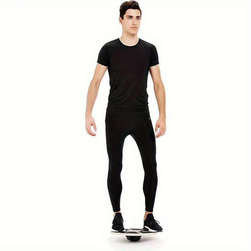 Wooden Wobble Balance Board for Core Training Exercise