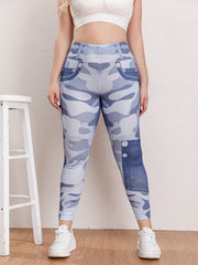  Camo High Rise Leggings with High Stretch