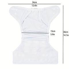 1PC Baby Reusable Waterproof Cloth Diaper Boy Nappy
