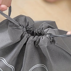 5pcs Shoe Storage Bag Closet Organizer Non-woven Travel Portable Bag