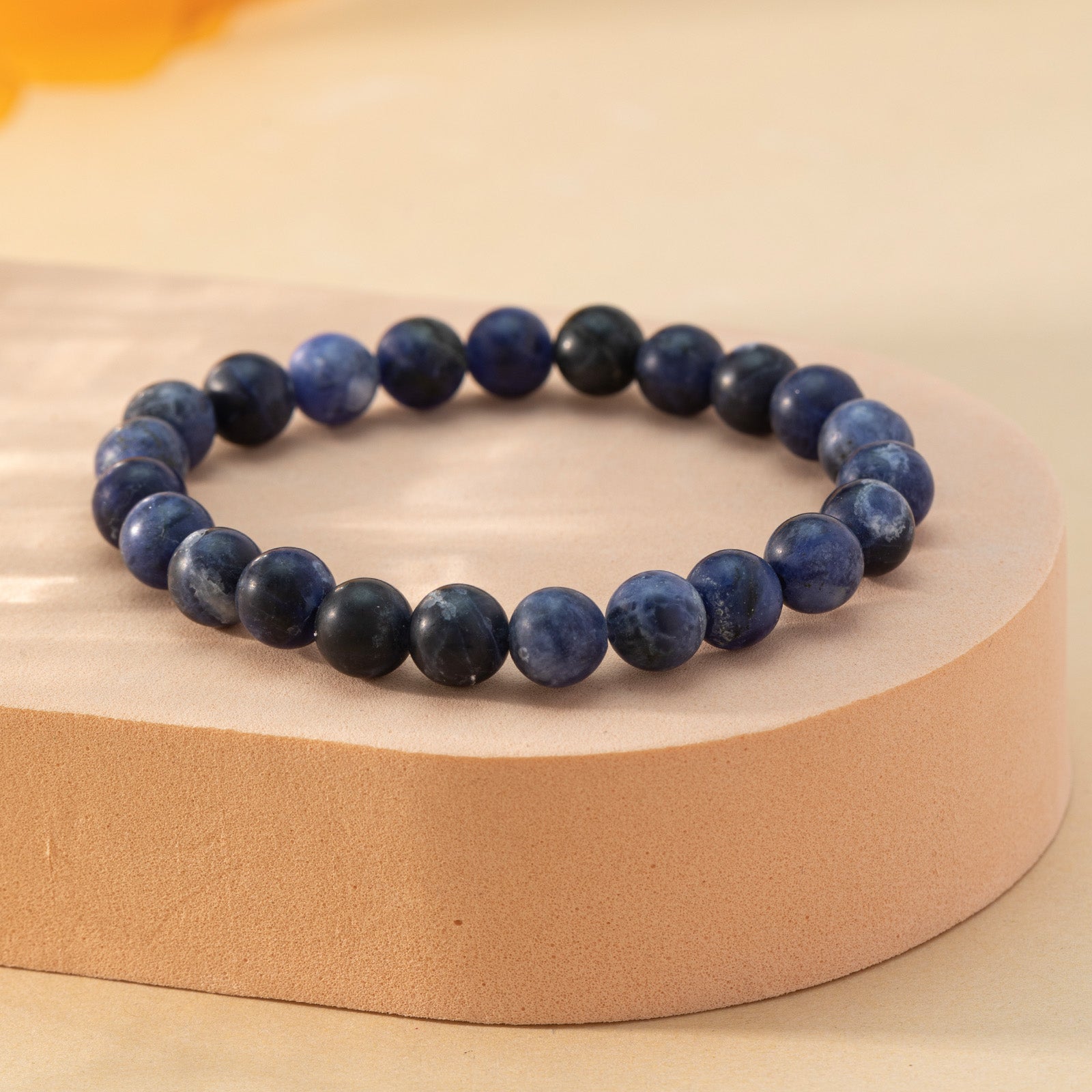 Matte Beaded Bracelet Set For Men Women Semi Precious Gemstone Beads