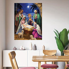 Life Birth Canvas Painting Frameless Wall Art Pictures for Room Decor