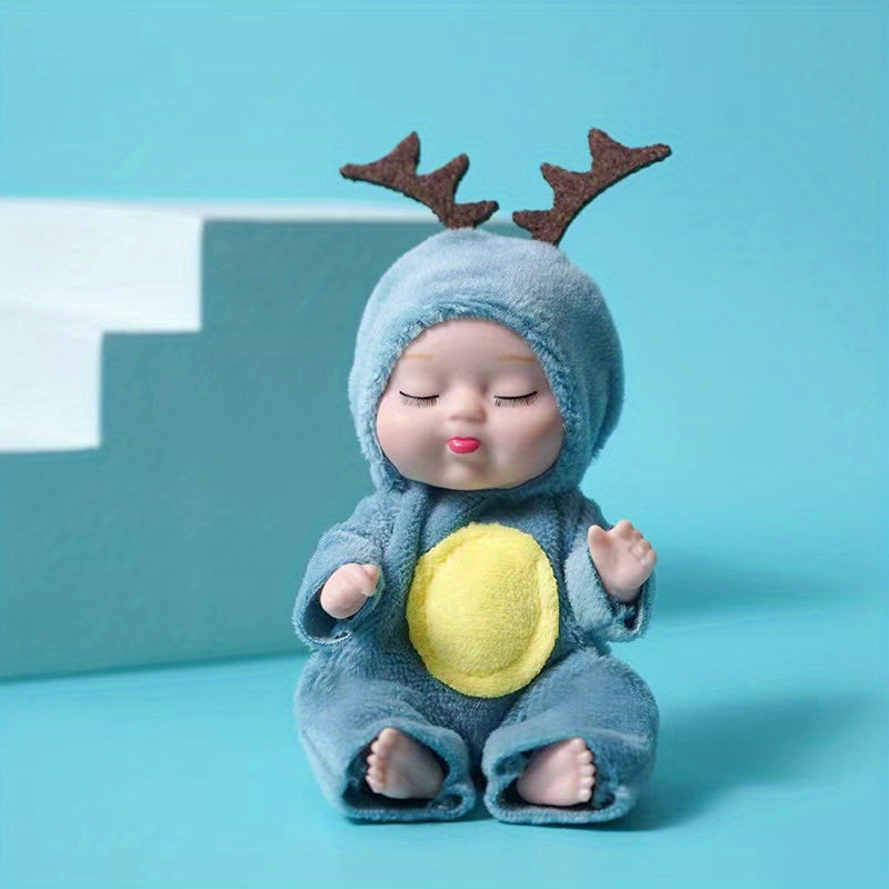 Simulative Sleep Doll Little Reborn Baby Comfort Doll For Boy Girl Toy Gift
