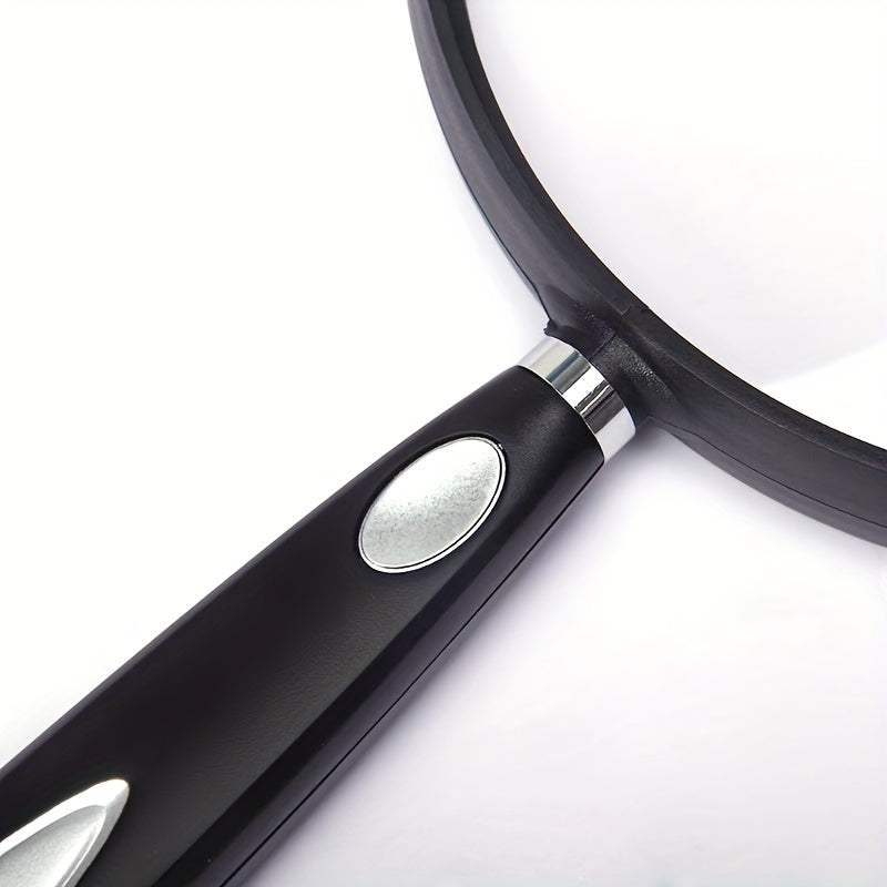 Large Diameter Magnifying Glass 13 Page Magnifier Handheld Light