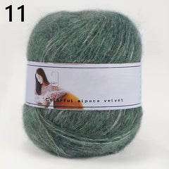 60g Colorful Dot Fancy Thread for DIY Coat Scarf