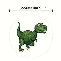 500pcs Dinosaur Thank You Stickers DIY Sealing Labels