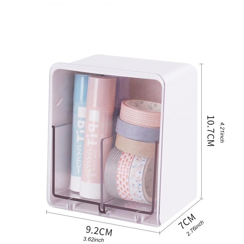 Mini Wall Organizer Makeup Pads Swab Storage Box