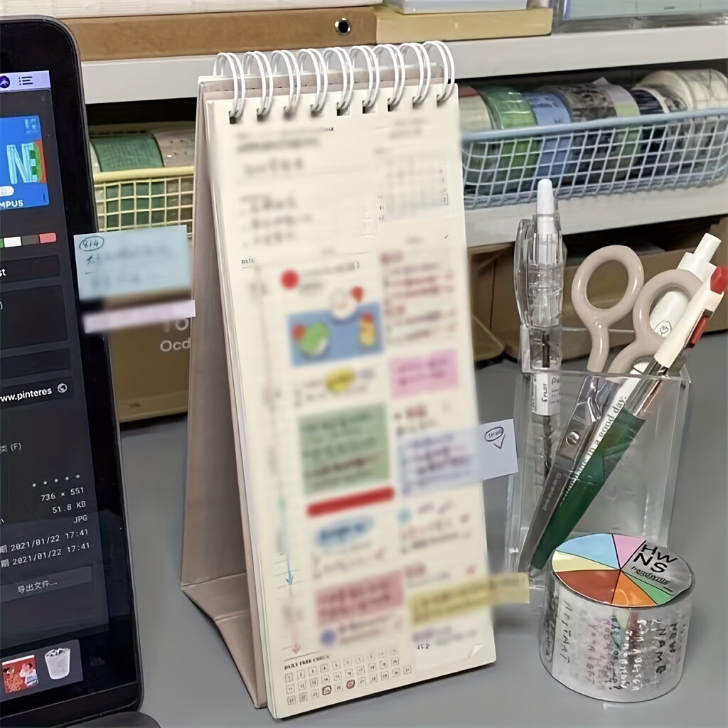 Weekly Planner Desk Calendar Book To Do List Time Manager