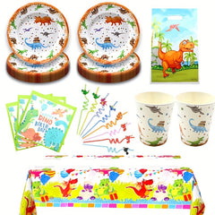 Dinosaur Party Boy's Birthday Decoration Supplies