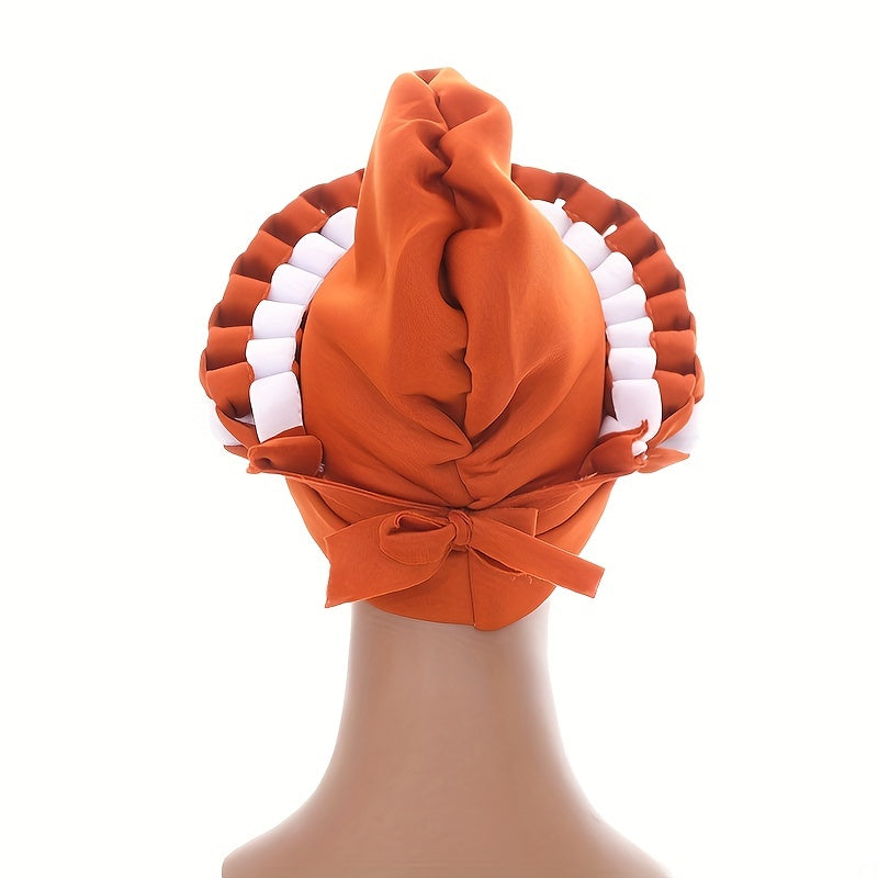 Brown Turbans For Women Headwraps Hood Cover Inner Hijab Cap