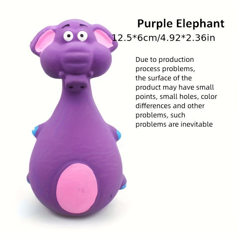 Pet Latex Toys Dog Toys Big Belly Cartoon Squeaky Toy For Dog Chew Toy Molar Toy