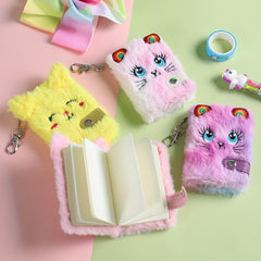 Cartoon Plush Hand Book Cat Children's Book Bag Pendant Gift