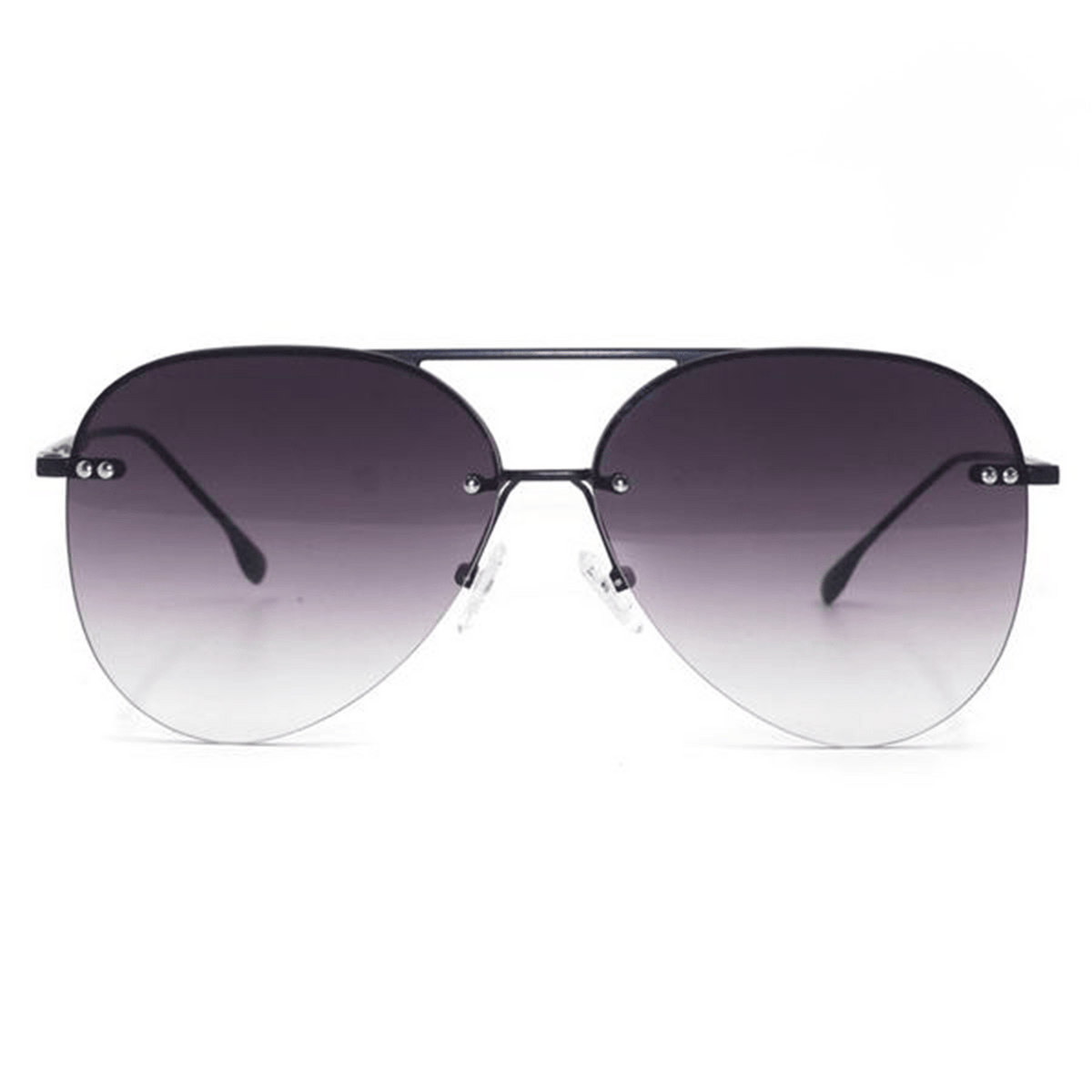 Men's Rimless Aviator Glasses