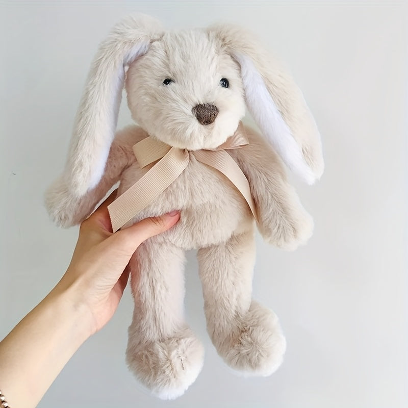 Long Eared Rabbit Plush Doll Easter Wearable Animal Rabbit Plush Doll
