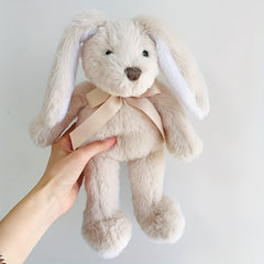 Long Eared Rabbit Plush Doll Easter Wearable Animal Rabbit Plush Doll