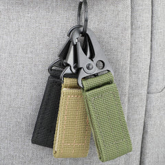 Nylon Carabiner Keychain for Outdoor Sports