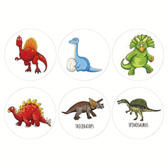 500pcs Dinosaur Thank You Stickers DIY Sealing Labels