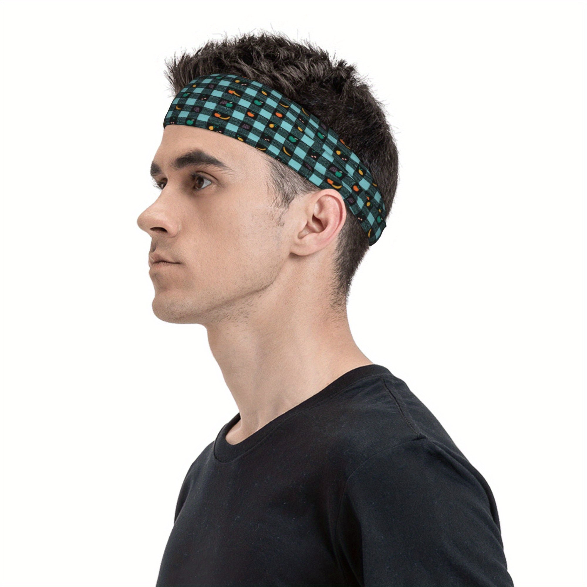 Plaid Headband for Sport & Casual Outfit