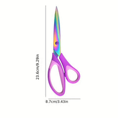 Titanium Office Scissors Craft Scissors Sharp Blades Sewing Scissors